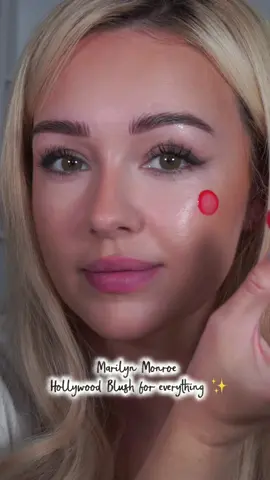 Marilyn Monroe “Hollywood” blush by @SHEGLAM ✨ . . #blush #asmrmakeup #beauty #trendingmakeup #sheglam   