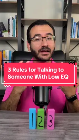 3 Rules for Talking to Someone With Low Emotional Intelligence #emotionalintelligence #communicationskills #emotionallyimmature #emotionallyunavailaible #emotionallymature 