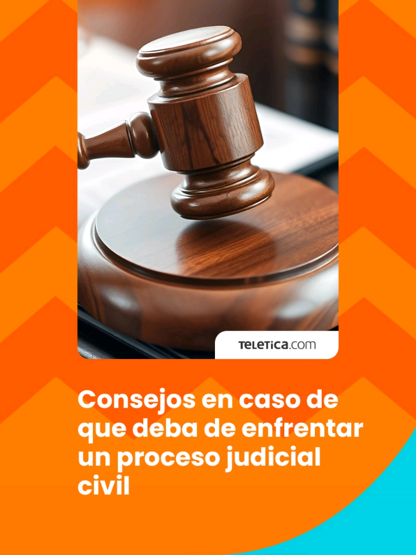 La abogada, Angie Portela, nos da algunas recomendaciones en caso de que debamos de enfrentar un proceso judicial civil. Sintonice #BuenDía de lunes a viernes a las 8:00 a. m. por su #Teletica y @Teletica.com.📱