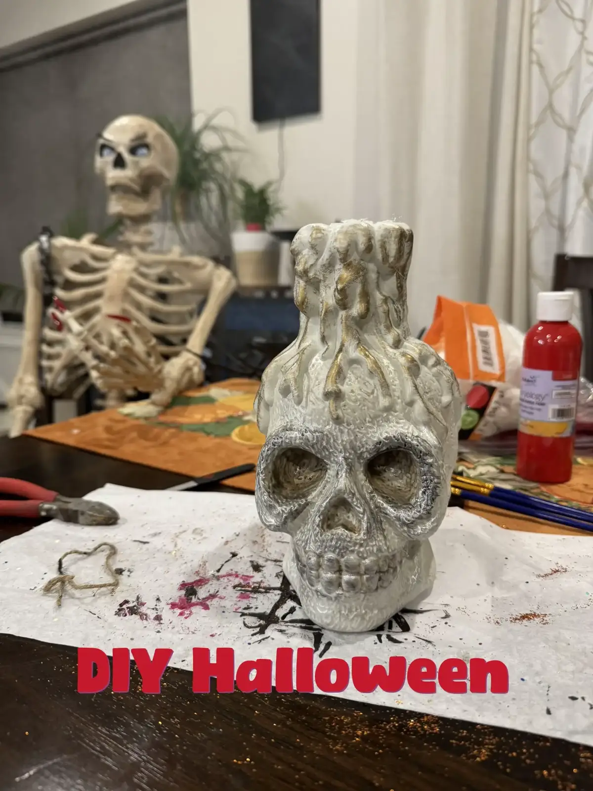 Halloween transformación #diyhalloween #diyhalloweendecor #halloweencraft #diyhalloweendecorations #Lemon8