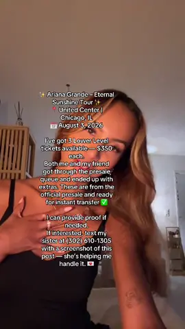 #ArianaGrandeChicago #EternalSunshineTour #ArianatorsUnite #UnitedCenterVibes #GrandeInChicago