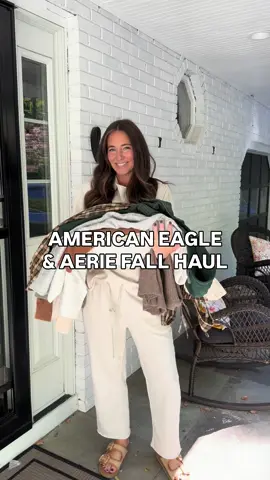 AMERICAN EAGLE & AERIE SALE!!! I have a stackable code, too!! Head to my LTK for links & code! #fentysuperbrandday #foryou #fyp #trending #fallhaul 