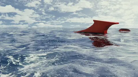 Bassa marea video 3d #goldrake #actarus #gonagai #mare #video3d 