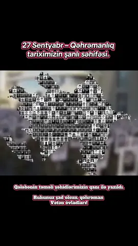 27 Sentyabr – Qəhrəmanlıq tariximizin şanlı səhifəsi  Allah Bütün Şəhidlərimizə Rəhmət Etsin 🤲  #27sentyabr #anımgünü #baku #travelsbaku #azerbaijan 