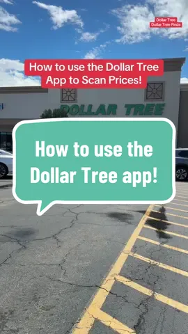 How to use the @Dollar Tree app to check prices! 