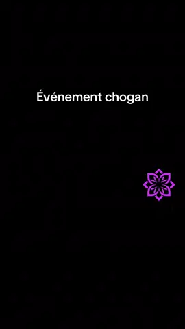 Événement chogan #choganpub 