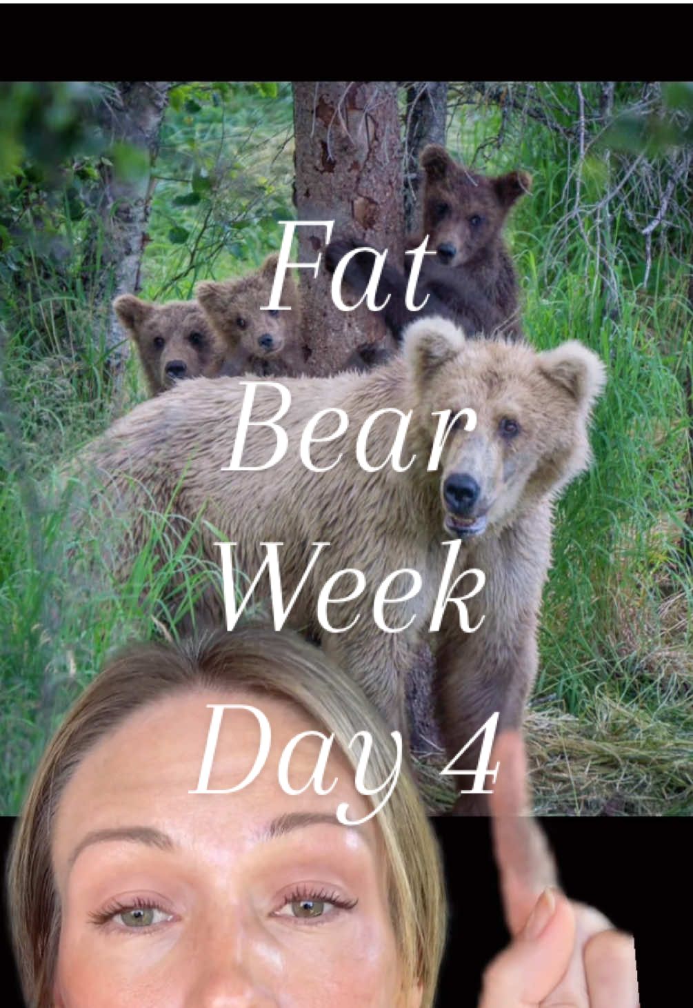 Replying to @Bháilidh = Bailey Fat Bear Week Day 4! @explore.org #fatbearweek #funnyanimals #funnyanimal #nationalparks #brackets 