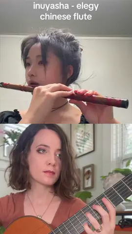 Elegy from inuyasha 🥰 #anime #inuyasha #japan #chineseflute #japaneseanime @tinklehoy_6 