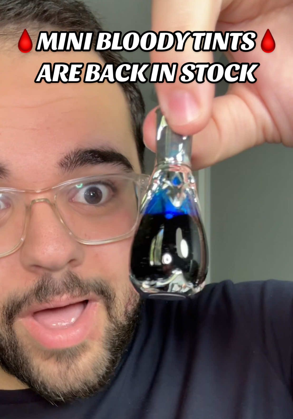 The sample size bloody tints are officially back in stock for a LIMITED time! I got my Hypoxia and Void! Grab your SushyGlow Cosmetics bloody lip tints before they’re gone AGAIN! #sushyglow #bloodytint #halloween #sfxmakeup #lips @sushyglowcosmetics🧚🏻‍♀️🍄 