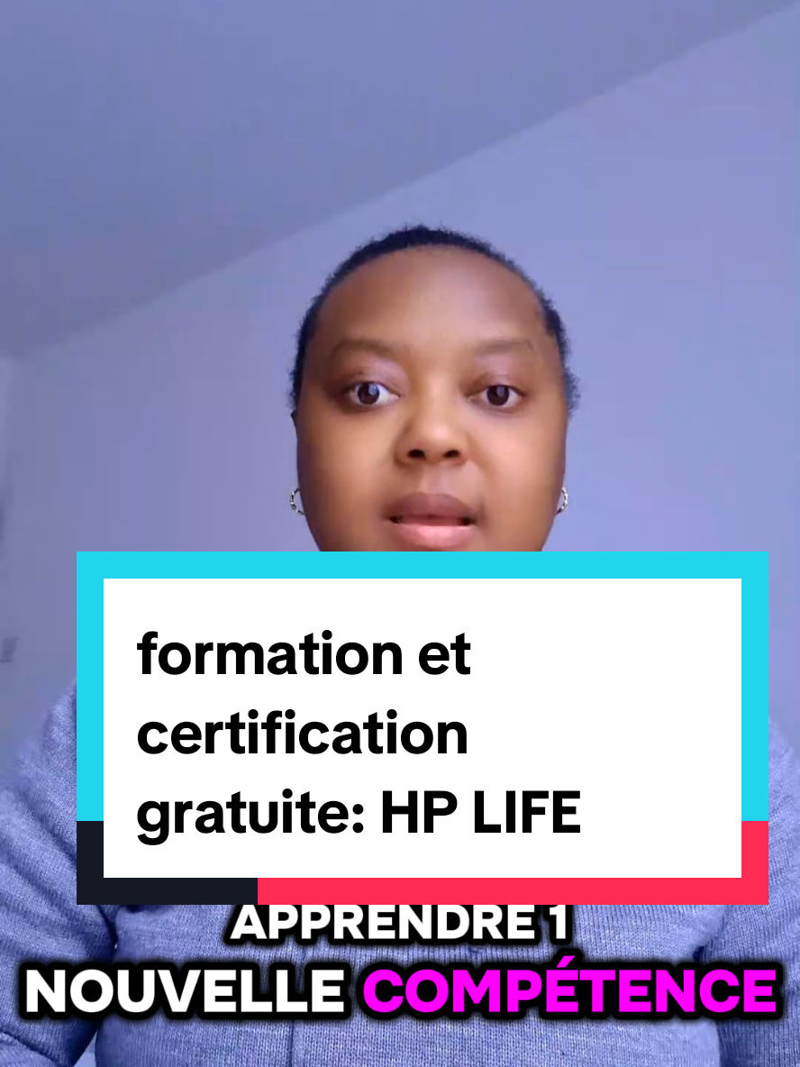 Tu veux un certificat gratuit en ligne, disponible en français, pour booster ton CV ou ton LinkedIn ? Découvre HP LIFE #hplife #formation #entrepeneur #etudiant #certificate 
