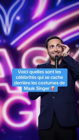 Quelles sont les célébrités qui se cache derrière les costumes de Mask singer #masksinger #camillecombal #celebrite #scoop #star  