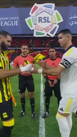 Cristiano Ronaldo Karim Benzema 🫂 #cristianoronaldo #كاس_السوبر_السعودي #karimbenzema #النصر_الاتحاد 
