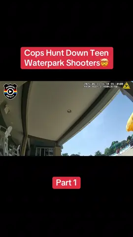 Cops Hunt Down Teen Waterpark Shooters🤯 Part 1 #bodycam #police #cops #policevideos #fyp 