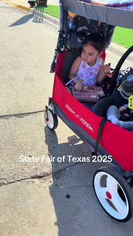 State Fair of Texas 2025 💙❤️ #statefair #texasstatefair #fair #toddlersoftiktok 