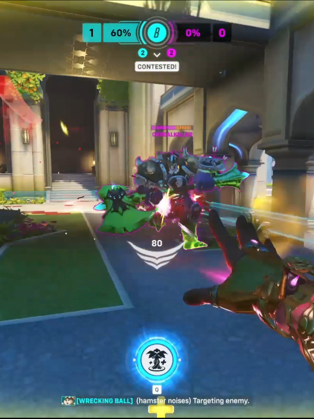 one of my best saves 🫡 (yes I was pinned against the wall by a large German man afterwards. he was very upset 😠) #lifeweaver #overwatch #ow2 #viral #fyp 