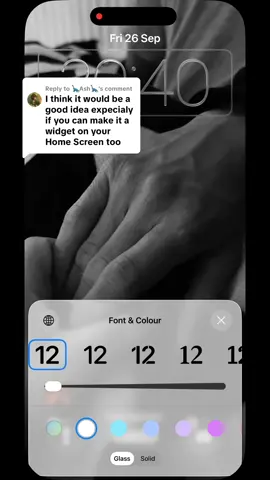 Replying to @🦕Ash🦕  like this 😉😉 #couplesapp #couples #lockscreen #widgets #ios26 