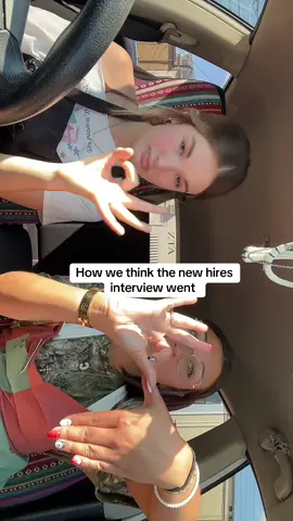 How we think the hiring process went for the new hires #barista 