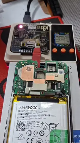 Oppo Reno12 F UFS isp connect Mudah dan Kecepatan Baca Dump 100mb/s by F64box (ganti isp Usb tipe C) #f64box 