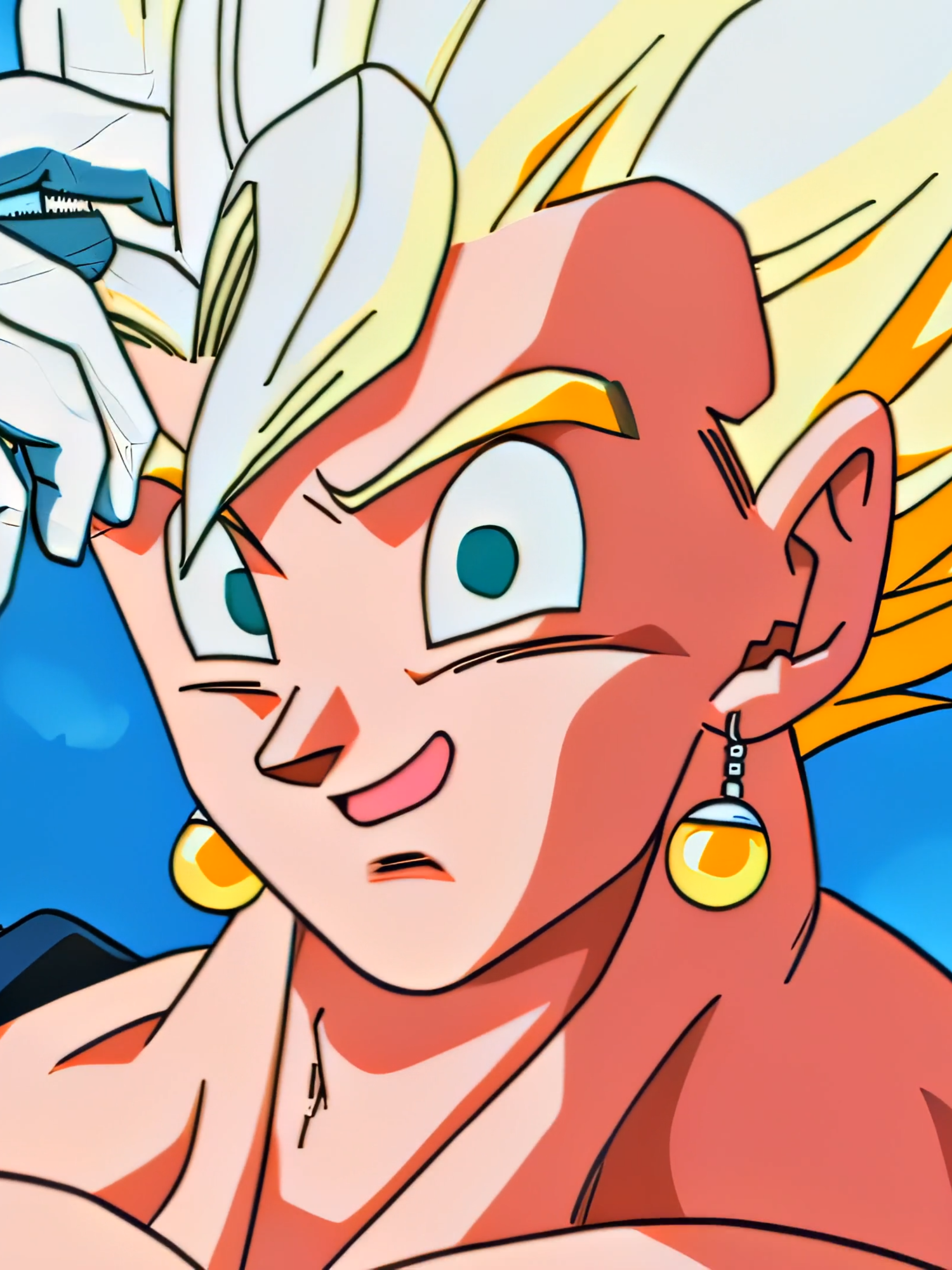 Uff #dragonball #vegito #supersaiyan #anime #animeedit