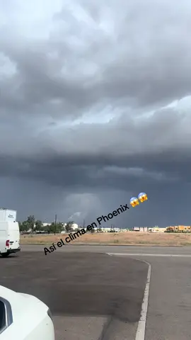El clima en Phoenix Arizona 😱😱. #phoenixarizona 