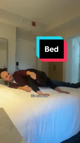 now imagine it’s one guy and 2 beds. kinda changes the whole situation #bed @Keegan Tindall 