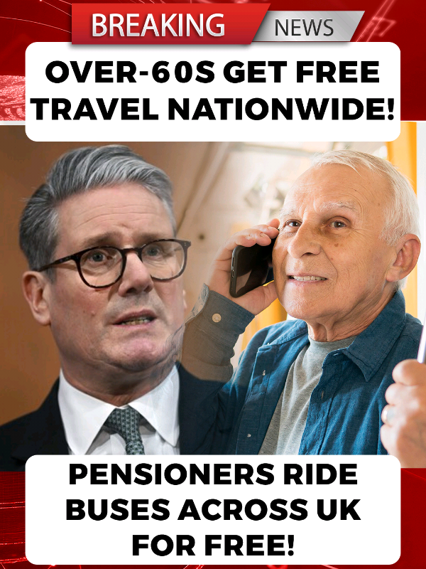 Free Bus Pass Expansion for Over-60s! #UKNews #Over60s #Pensioners #FreeTravel #goodnews 