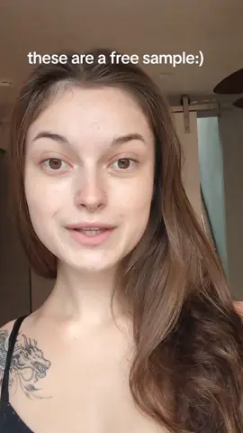 I'll come back in a month to see the progress and my overall opinion#fyp #add #eyebags #freesample 