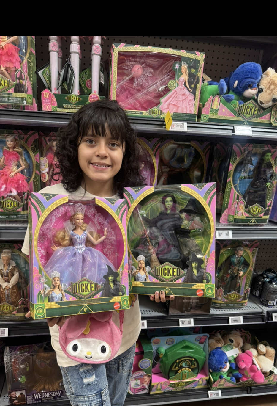 Finally found @Wicked: For Good Dolls! My favorite is Glinda The Good @mattel  #walmart  #mattel #glinda #elphaba @Walmart 