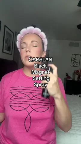 The CARSLAN Black Magnet Setting Spray 🔥 #settingspray #settingspraytest 