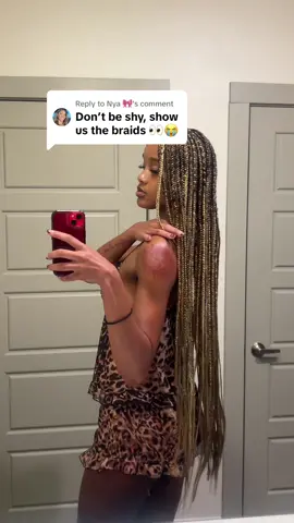 Replying to @Nya 🎀 by @anaya t’reze <33 🥰🥰 #naturalhair #knotlessbraids #houston #naturalhairtiktok 
