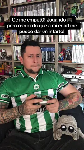 Jugare para relajarme… yo jugando: #gamer #videojuegos #game #coleccionista 