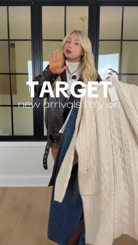 Target fall arrivals! Can’t get over the drawstring cinched waist denim 🤌🏼 SO GOOD. #targetstyle #targetfashion #falloutfits #targetclothes #targetoutfit 