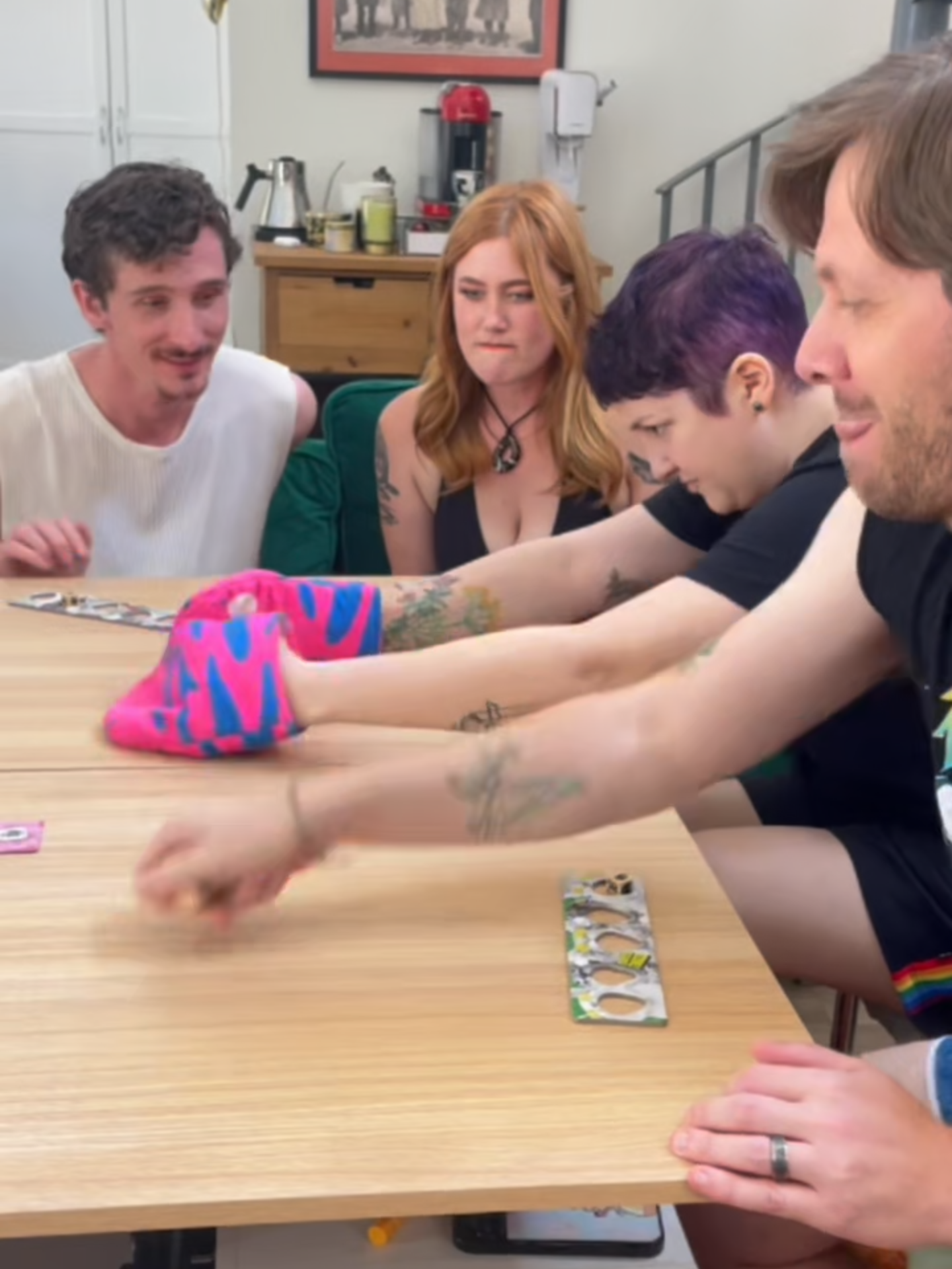 This is why I don’t trust my friends 😭 #GameNight #drinkinggames #fungames #partygames #familygamenight #games #catmittgame