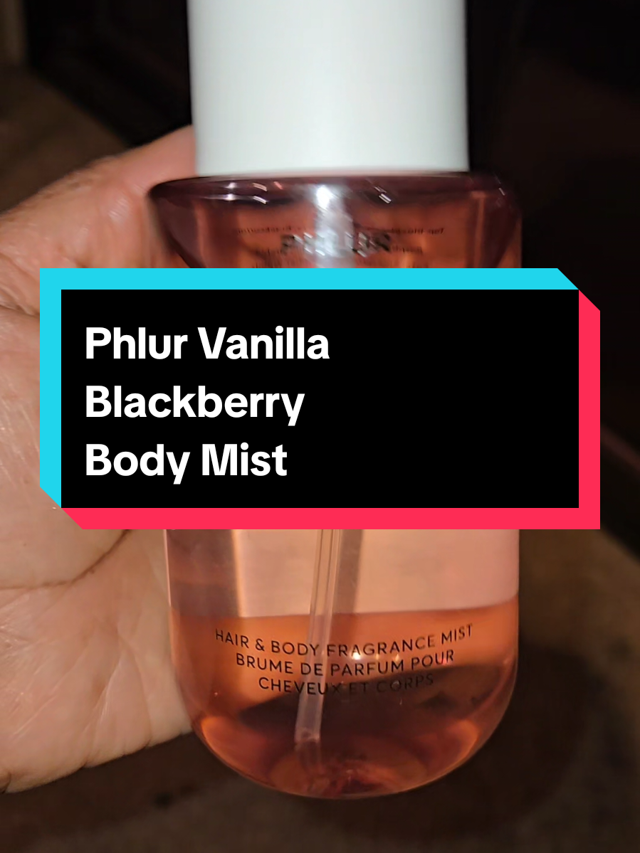 Phlur Vanilla Blackberry  Body Mist #phlur #phlurvanillablackberry #phlurbodymist #tiktokshopspotlight #fallsdealsforyou 