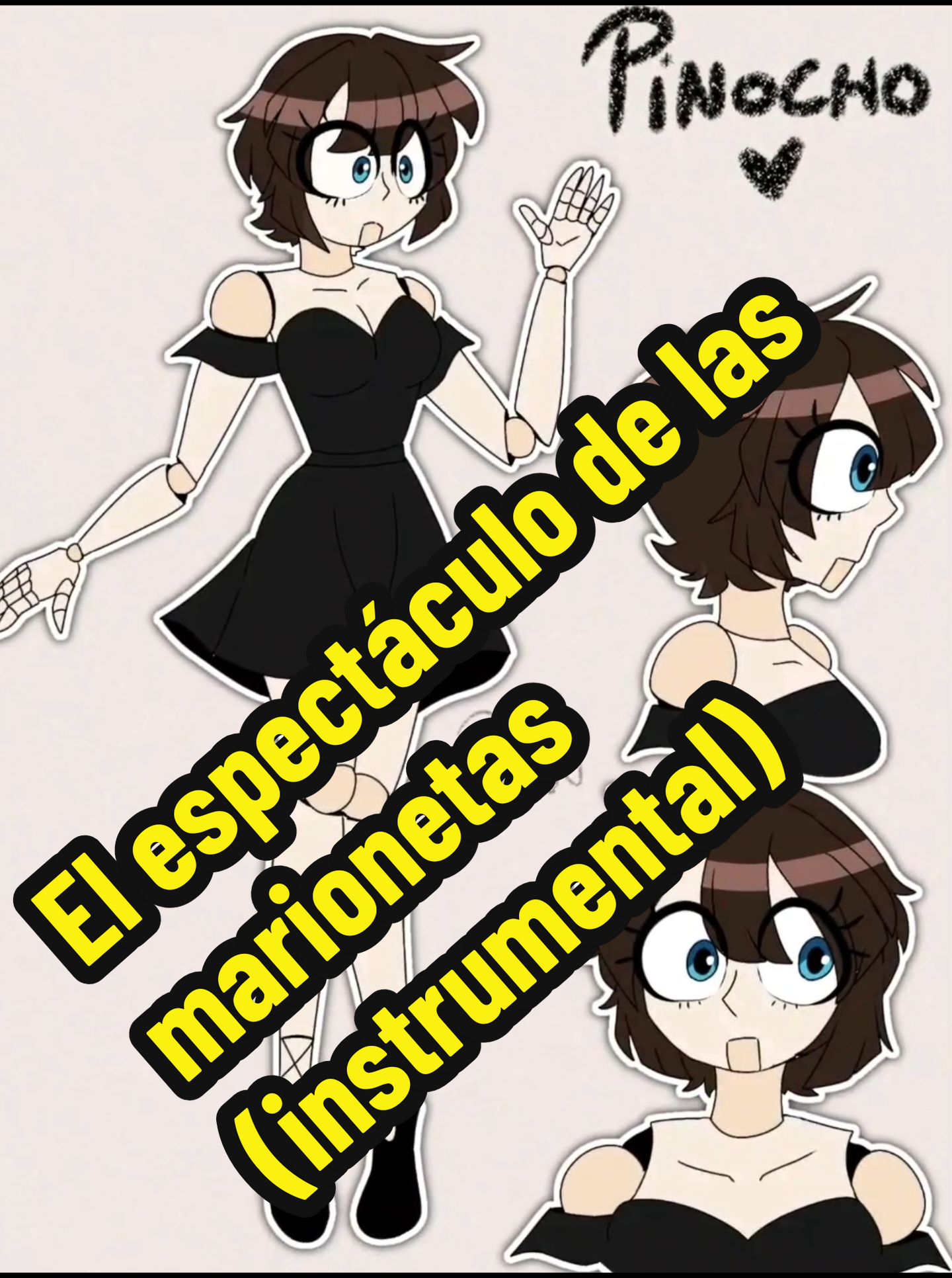 Nuevo tema en el canal  El espectáculo de las marionetas versión instrumental  está canción será parte de un álbum recopilatorio de algunos discos con versiones instrumentales de las canciones además el maravilloso arte que ven es obra de mi queridísima @Daxin 