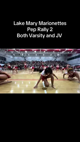 Comment if you want me to post part 2. This dance team stays hyping everyone up! Both JV and Varsity killing it. #peprally #fnl #danceteam #dancers #dance 