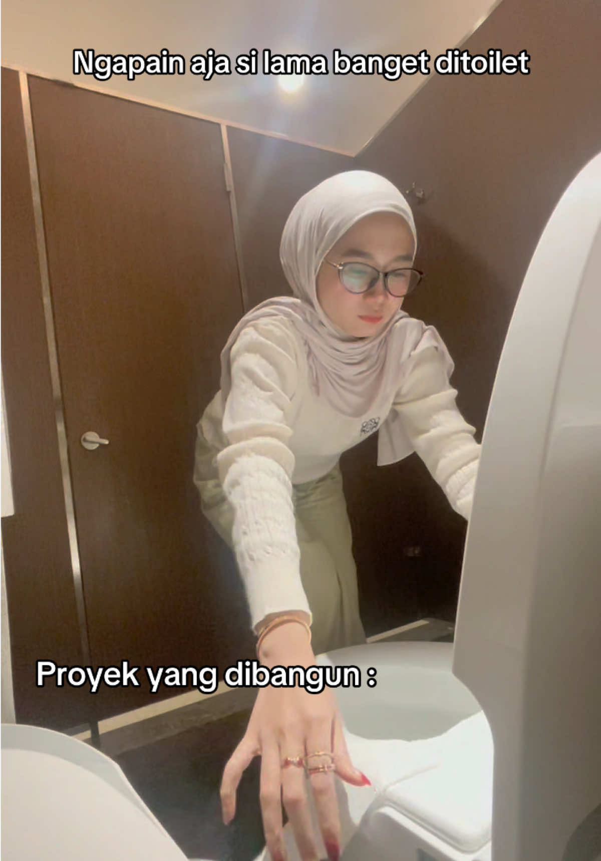 Bukan begituu bess?? Wkwkwk  #proyekbesar #proyektoilet 