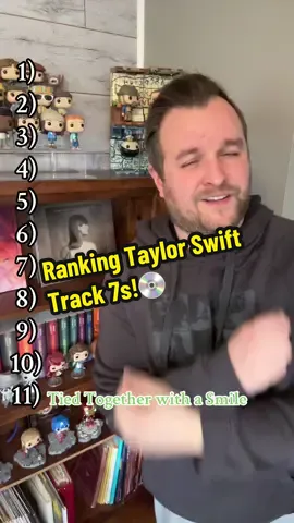 Countdown to The Life Of A Showgirl! Ranking Taylor Track 7! Such an eclectic batch of songs! 😊 #taylorswift #swiftie 