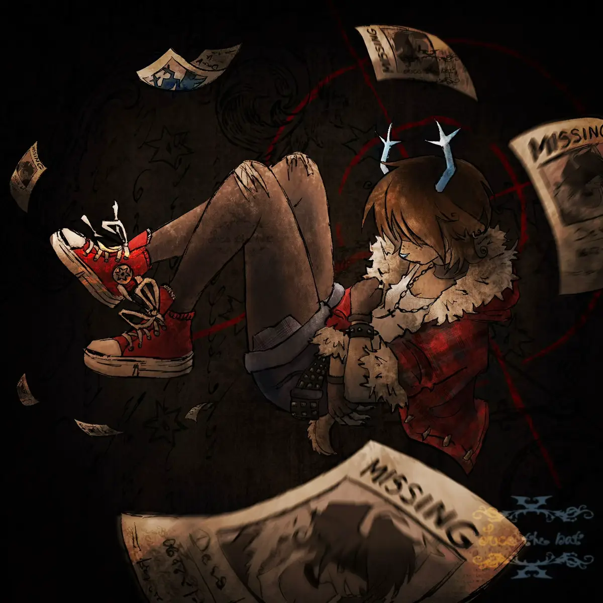 Where is she ?? I really like all the theories around her.. I can't wait for chapter 5 😔 #deltarune #dessholiday #dess #decemberholiday #digitalart