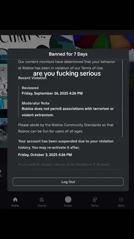 these ai mods bro #roblox #fyp #furry #banned #xyzbca 