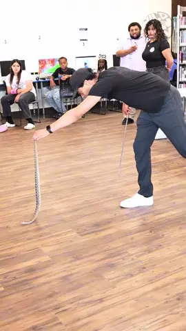 Snake in the class… . . #snake #classroom #fyp #rebootearth #kids 