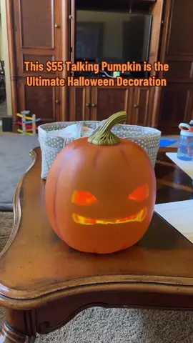 Your Halloween decor just got a major upgrade! 🎃 Jabberin' Jack is a 12-inch animated pumpkin that sings, tells jokes, and projects spooky scenes. The ultimate plug-and-play decoration for $55. #HalloweenDecor #AnimatedDecor #JabberinJack #qvcfinds #tiktokshopdealsforyoudays 