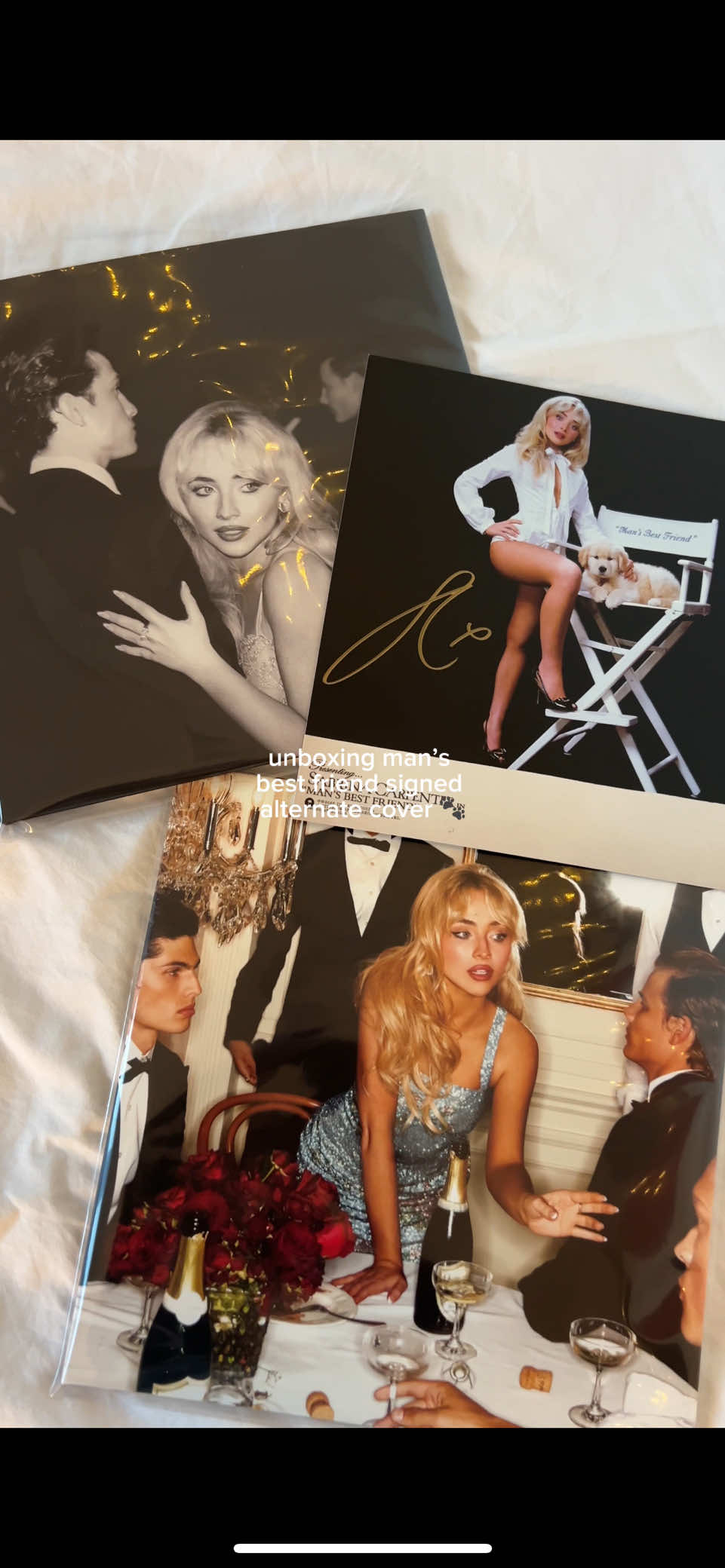 emptying my drafts before posting new content (i have sm to catch up on, life is crazy atm)  #sabrinacarpenter #mansbestfriend #vinyl #unboxing #vinyltok 