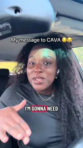 @CAVA you have 24 hrs to respond 😂 save your girl some gas and you’ll see me there every day! 🤣 #cava #mediterraneanfood #healthyfood #southshore #foodreview 