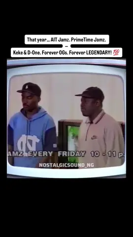 Respect to the OGs, architects of Nigeria’s music TV culture blueprint 🌻🌺🌼🫡 . . @kennyogungbe @dayodladeneye @idogungbe . . Cc @daddyshowkey @daddy_fresh_naija . . . . . . #AITJamz #PrimeTimeJamz #KekeAndDOne #tiktoknigeria🇳🇬 #Nostalgia 