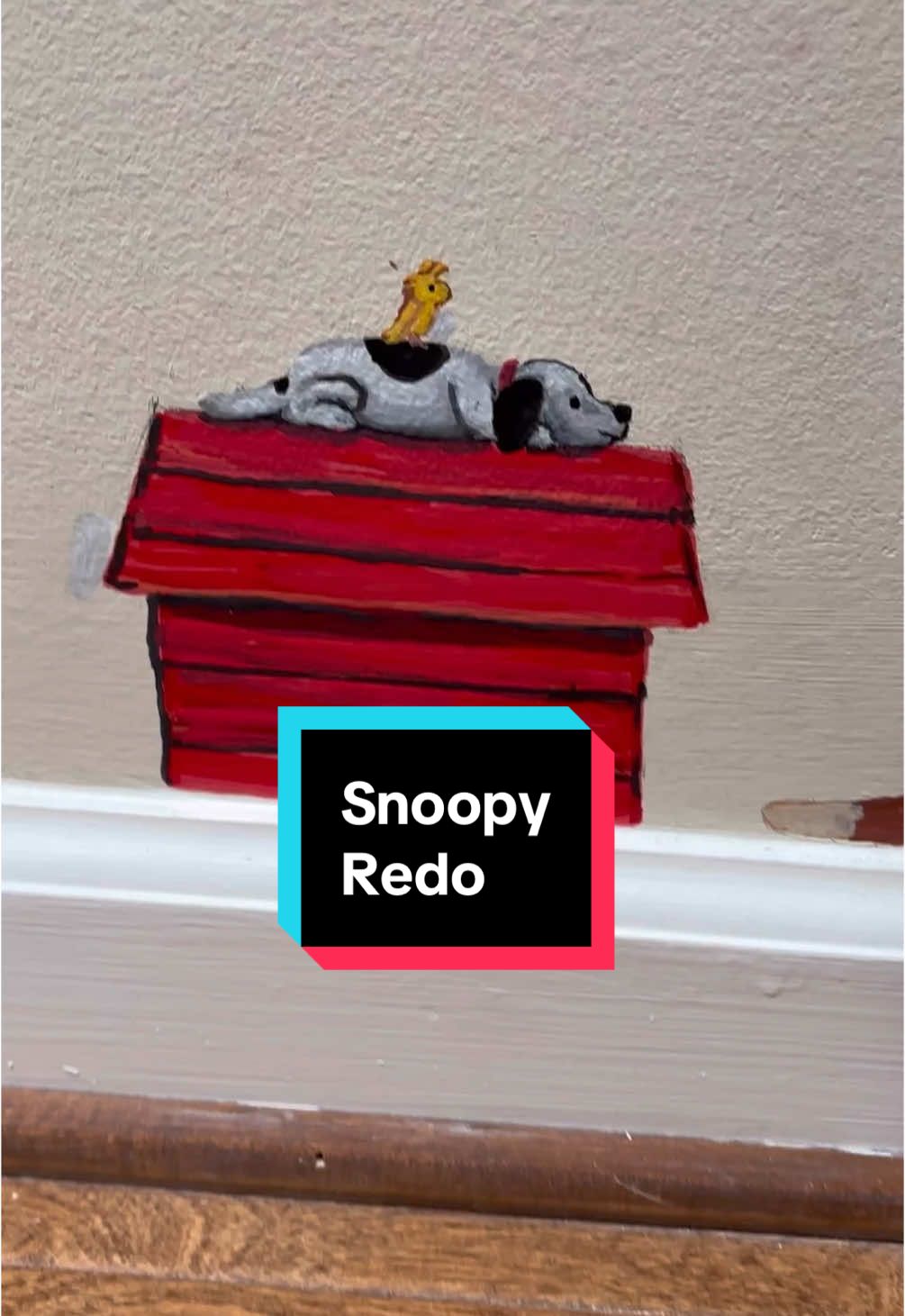 Are you not satisfied??? Do we like this revision of snoopy and Woodstock from Peanuts? #snoopy #woodstock #peanuts #minimural #moviedogs @grabieofficial @Artecho @JusArt @Shuttle Art @Snoopy 
