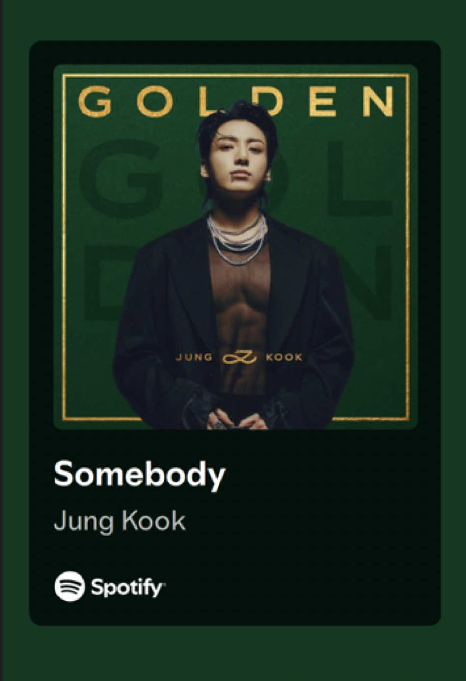 Somebody by Jung Kook. #fyp #lyrics #foryou #jungkook #bts 