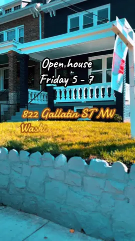 hello y’all I am super excited to share with you guys about our fully renovated fix and flip that we just put on the market this week. I’ll be hosting open houses all weekend so get with your agent or run over to Zillow and check the times and I’ll see you at 822 Gallatin St. NW. 😊#r#realestateh#homebuyerw#washingtondcd#dmv