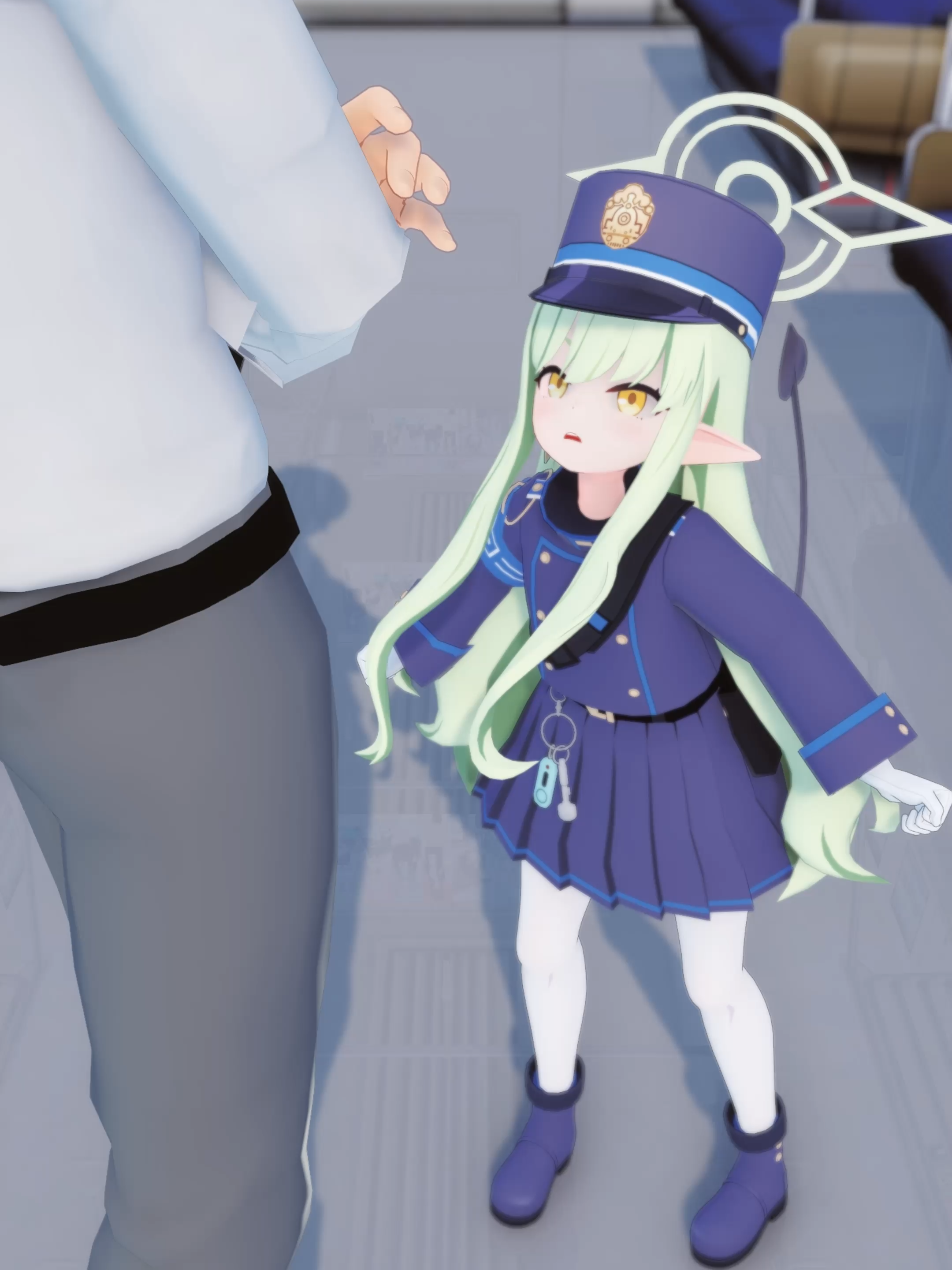 ‬[Blue Archive] 先生からのサプライズ | Sensei, Hikari [MMD] #bluearchive#bluearchiveglobal#tachibanahikari#shorts #mmd