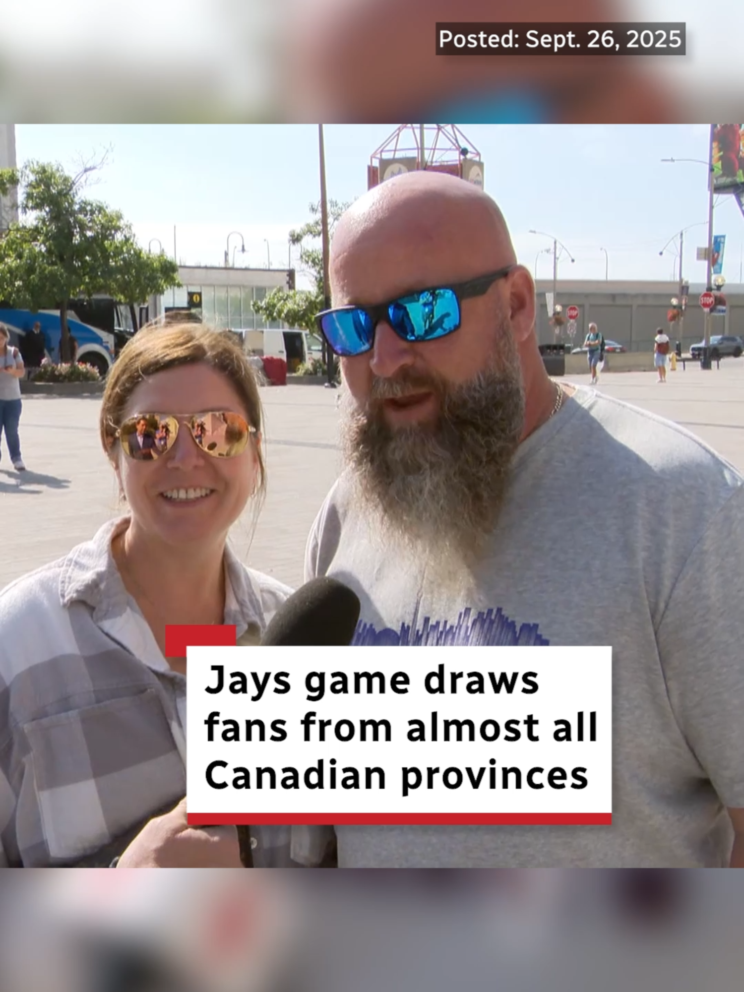 They may be called the Toronto Blue Jays, but their fans span far beyond the city. CBC's Greg Ross tracked down people from across Canada who are in town to see the team play.  #bluejays #Toronto #sports #cbctoronto